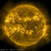 The Sun: 171 Angstrom